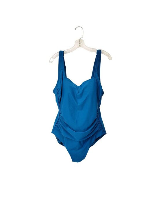 Shade & Shore Other - Shade & Shore Women's Blue One-Piece Swimsuit With Full Seat Coverage Size 18 NE